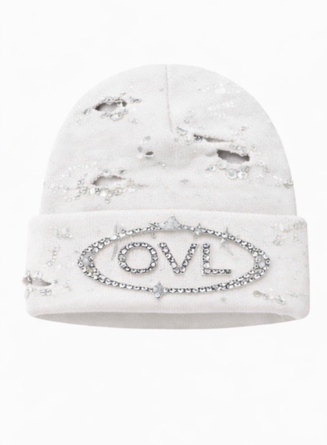 White O.V.L beanie coming soon